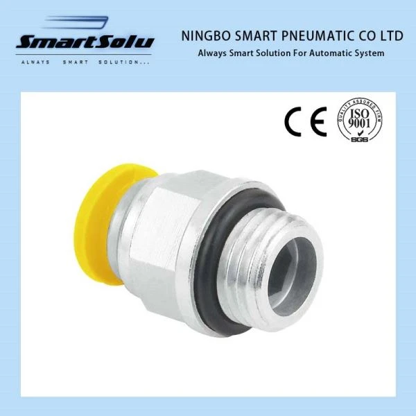 Dwat konpwesyon Fitting plastik ak O-bag